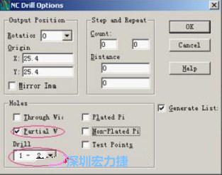 轉(zhuǎn)完Gerber后，接著還需轉(zhuǎn)鉆孔，通孔和盲、埋孔的轉(zhuǎn)法有所不同，轉(zhuǎn)通孔只須點(diǎn)擊Add，在彈出的窗口Document Name輸入文件名