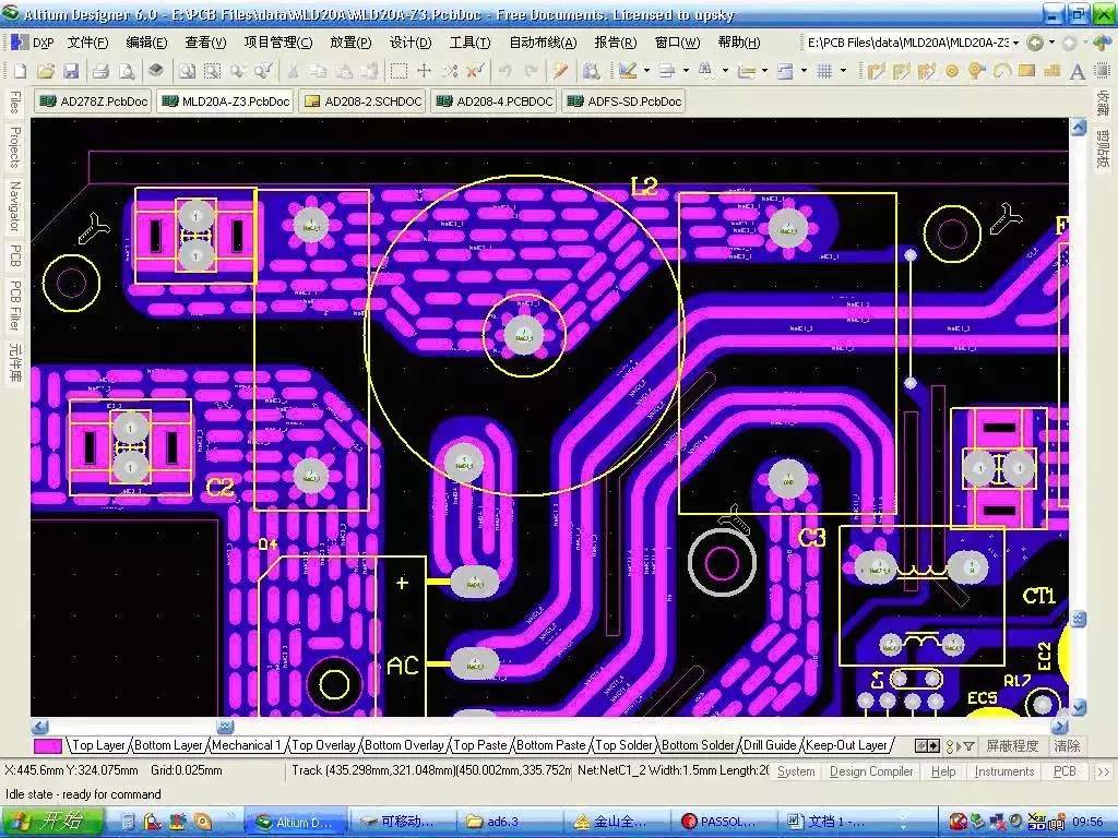 在實際PCB設計中，每條導線還會受到焊盤和過孔的影響